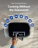 Philips Airfryer 3000 Series Dual Basket - 2 Drawer Air Fryer, 3L + 6L Capacity, RapidAir Plus Technology, 13 Ways to Cook, 90% Less Fat, Easy to Clean, Digital Touchscreen, Energy Saving (NA350/00) - Image 7