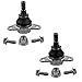 Detroit Axle - 8pc Front End Suspension Kit for 2003-2014 Volvo XC90, 2 Lower Control Arms 2 Ball Joints Front & Rear 4 Sway Bars Replacement 2004 2005 2006 2007 2008 2009 2010 2011 2012 2013 XC90