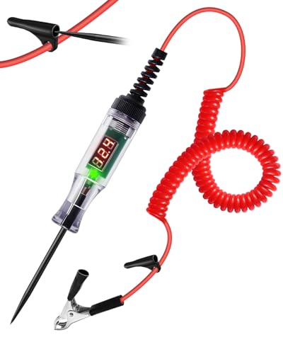 Automotive Test Light 3-48V Digital LED Voltage Tester, Car...