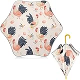 Matériau du parapluie : la surface du parapluie est fabriquée en fibre de polyester imprimée. Il a une fonction super imperméable, léger et hydrofuge. À l'intérieur, il y a un chiffon en plastique noir de haute qualité. Avec une épaisseur nanométrique, il est fin mais opaque.