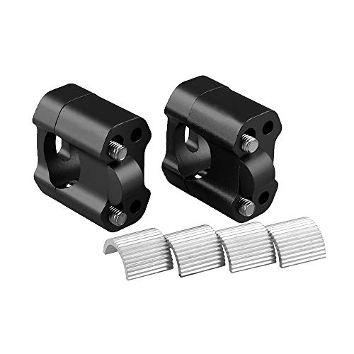 Motorcycle Handlebar Risers 1 1/8 Inch 28Mm Or 7/8 Inch 22Mm Universal Handle Bars Mount Clamp Fit Harley Kawasaki Suzuki Yamaha Honda Sportster Road King Cruisers Choppers Atv Dirt Bike Ktm Husaberg #TOP1