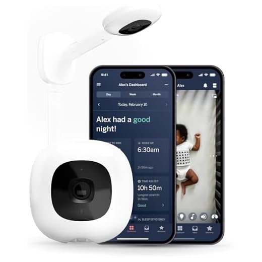 Nanit Pro Smart Monitor de bebé y soporte de pared