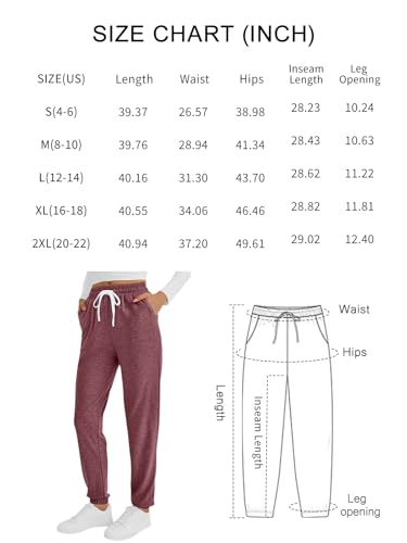 Baggy Travel Sweatpants for Women with Pockets Lounge Casual Pajama Pants Joggers Summer Beach Vacation Clothes Outfits 20252