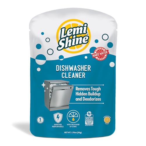 Lemi Shine Natural Dishwasher Cleaner - Hard Water...