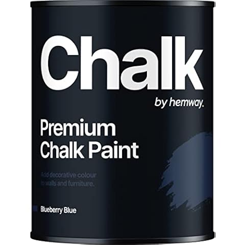 Pintura Hemway Matt elegante lamentable tiza 1L arándano azul Cover