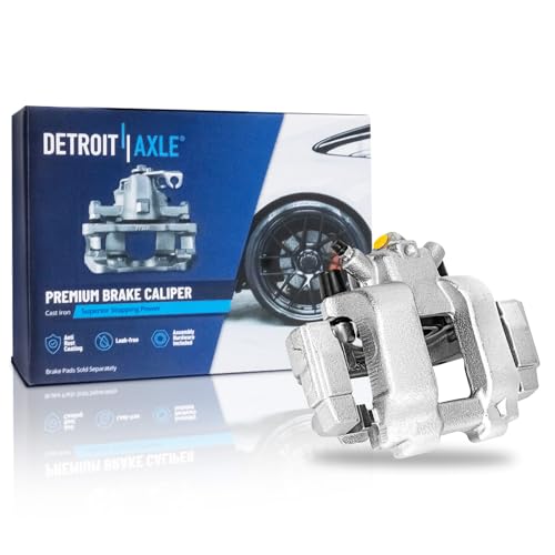 Image of Detroit Axle - Front Left Brake Caliper w /Bracket Replacement for BMW 328i