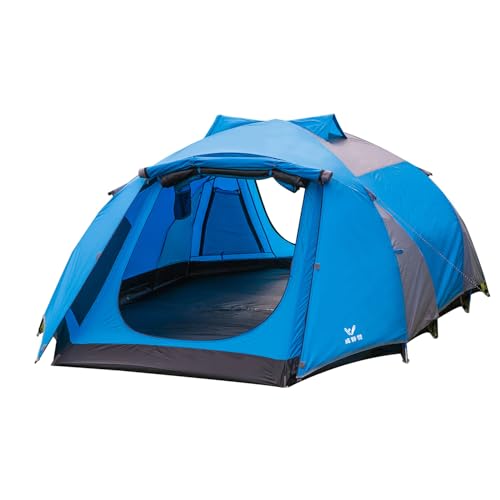 ARMOR CASTLE Camping Tent 3-4 Person, Waterproof Family Dome...