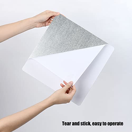 Adesivos de parede de espelho acrílico removível 3D para decoração de arte geométrica, telhas de esp