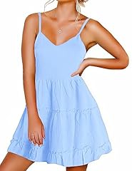 Light Blue Spaghetti Straps