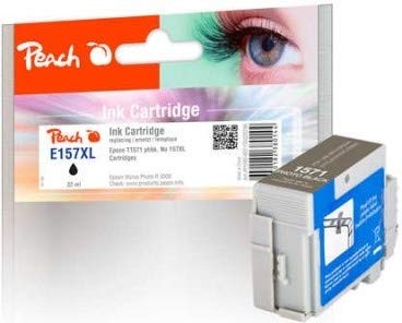 Preisvergleich Produktbild Peach Patrone Epson T1571 Photo Schwarz Comp.