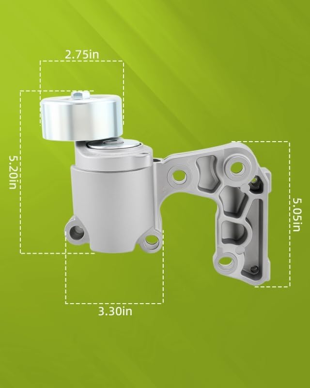 7KP1550 Engine Serpentine Belt Drive Kit with 89374 Tensioner 166040P011 Idler Pulley Compatible with Toyota Camry 12-17, RAV4 06-12, Highlander 08-16, Sienna 11-16, Lexus ES350 13-18, IS250 06-10