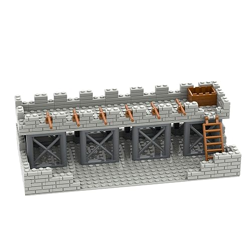 Lemess Military Watchtower Building Set, Military Watch Tower Building Blocks WW2 Scene Building...