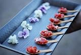 Flavorfulz, Edible Spoon, Mini, Parmesan Basil, 200 Count, Gourmet Edible Spoons for Appetizers and Desserts