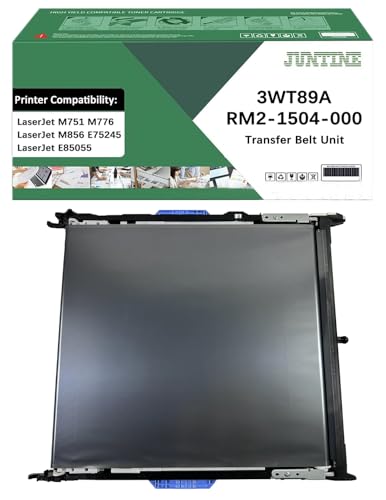 JUNTINE 3WT89A Transfer Belt Unit Replacement for HP 3WT89A RM2-1504-000 Transfer Belt Unit Compatible with HP Laserjet Enterprise M751 M776 M856 E75245 E85055 Printers(1-Pack)