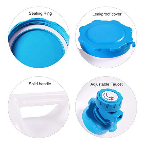 Campmax Water Container With Spigot, 5 Gallon Portable Water Storage For Camping (18.5L) #TOP2