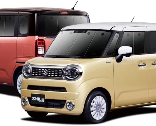 Amazon ワゴンr スマイル Mx81 Mx91s型 カーテン サンシェード 車中泊 グッズ プライバシーサンシェード フルセット用 02s G024 Sa サンシェード 車 バイク