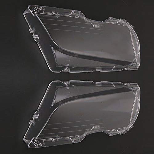 Carrfan Headlight Lens Cover, 1 Pair Left and Right Side Car Headlight Headlamp Lense Clear Lens Cover Replacemnt for BMW E46 2DR M3 325Ci 01-06 Base Coupe 2 Door 1999-2003 by Carrfan - Used condition - Image 4