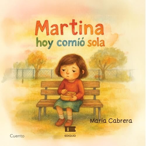 Martina hoy comió sola