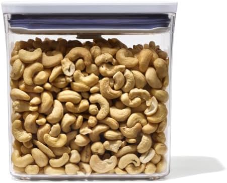 OXO Good Grips POP Container – Airtight 1.7 Qt for Coffee and More Food Storage, Rectangle, Clear 1.7 Qt - Rectangle - Coffee 1.7 Qt - Rectangle - Coffee image 9 of 9 B077VM684H