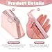 Psyqtsuary 3 Pcs Mesh Makeup Brush Bag Meshes-Makeup Brush Pouch Nylon Mesh-Zipper Pouch Bags with Zipper Cosmetic Bag Portable Clear Cosmetic Bags for Makeup Brushes, Small Items