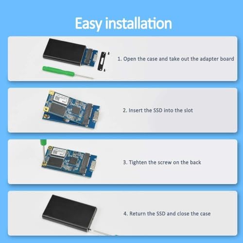 ADWITS USB 3.0 UASP a mSATA 3030/3050 Adattatore