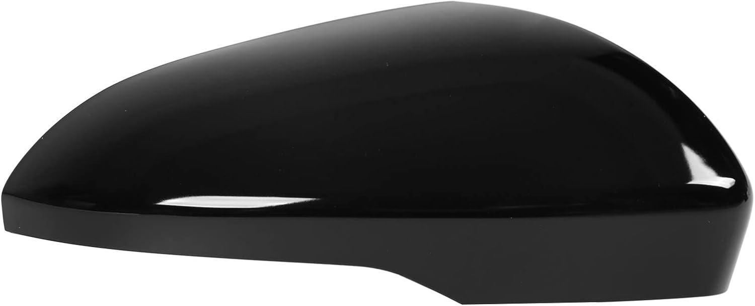 2 Pcs Car Rear View Mirror Cover Exterior Wing Mirror Protective Replacement for for Fusion Glossy Black Door Mirror Cover Wing Mirror Exterior Rearview Mirror