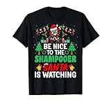 Shampooer Xmas Santa T-Shirt Co.