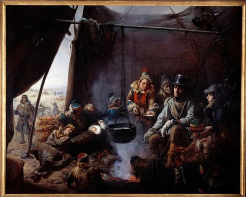 Tableau Louis Philippe par Biard | Toile décorative de bureau 60x90cm