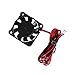 Iplusmile 4010 DC 12V Ventola di Raffreddamento Senza spazzole 2 Fili per Stampante 3D RepRap Prusa i3 DIY