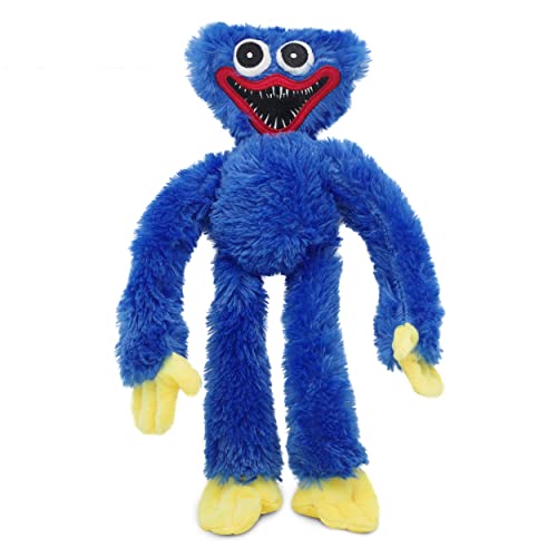 Poppy Playtime Huggy Wuggy,15.7in Huggy Wuggy Peluche,Peluche Huggy Huggy,Peluche Huggy Buggy,Peluche de Huggy Huggy,Muñeco Huggy Wuggy Regalos para niños,Adultos y Fanáticos de los Juegos (Azul) Cover