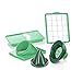 Produktbild Genius Nicer Dicer Chef S Kombi-Set Premium Upsell (5 Teile) mit Nicer Slicer Julienne-Schneider Hobeleinsatz Gemüsehobel - einfach und schnell Obst schneiden in smaragdgrün