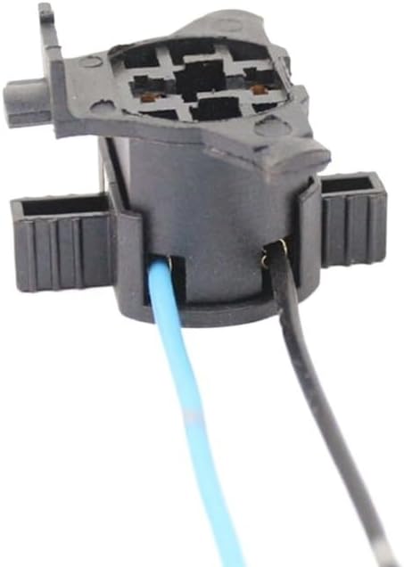 1Pcs Car Bulb Socket Lamp Holder H/*7 Car Light Bulb Socket Copper Wire Double ho/*le Plug Triangle Circle(A)