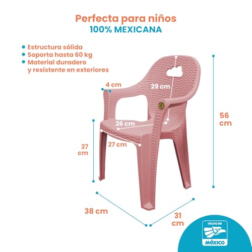La mejor comparación de Sillas de Plastico para Niños - los más vendidos. 2 Imagen adicional