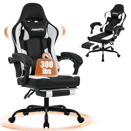 Gaming Chair with Footrest