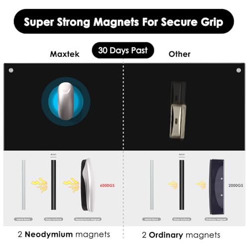 Image of maxtek Magnetic Dry Erase Eraser, 1 Pack