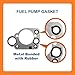 BTS-ISX15FUPGSKT2 Fuel Pump Control Gasket Kit, Compatible with Cummins ISX15 Engine, Aftermarket Replacement for OEM 4965689, 4954473, 4954474, 2872195, 3348618, 4001927
