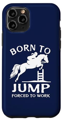 Born To Jump Forced To Work ��������V���[ �W�����v �X�}�z�P�[�X iPhone 11 Pro �p