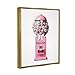 Stupell Industries Pink Glam Gumball Machine Framed Floater Canvas Wall Art by Amanda Greenwood