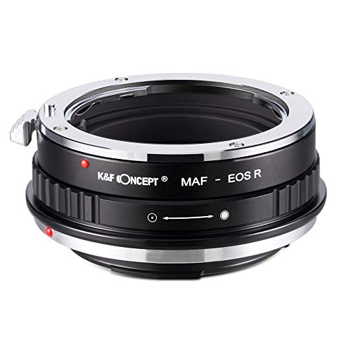 K&F Concept Lens Mount Adapter for Minolta MA AF Mount Lens to Canon EOS R Camera Body -  KF06.381