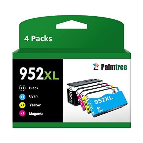 952Xl Higher Yield Ink Cartridge Replacement For Hp 952 Xl Ink Cartridges For Hp Officejet Pro 8710 8720 8702 7740 7720 8715 8725 8730 8740 8200 8210 Printer(4-Pack) #TOP5