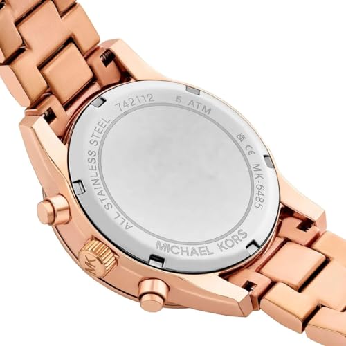 Image of Michael Kors Ritz Pave Chronograph MK Crystal Women's Watch MK6485