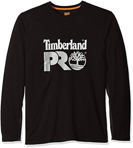 Timberland PRO Men's Wicking Good Long-Sleeve T-Shirt with Logo