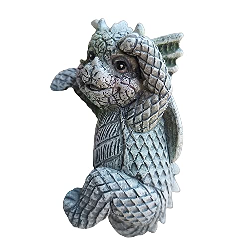 Figura decorativa 3D dinosaurio en resina set de 4 miniatura 3