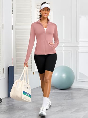Image of VUTRU Women's Workout Yoga Jacket Full Zip Running Track Jacket