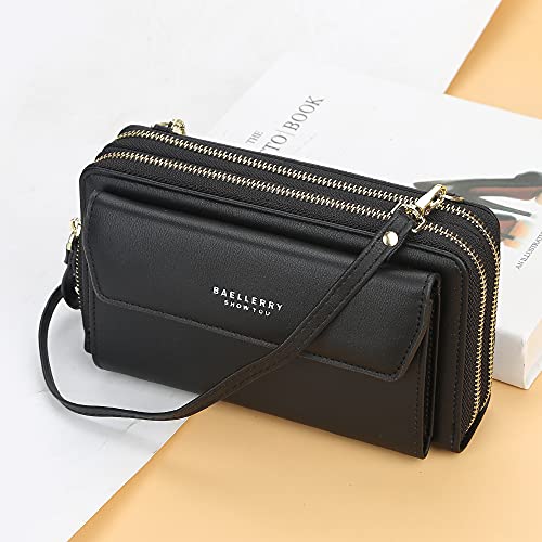 Mn&Sue Small Cellphone Crossbody Shoulder Bag Purses for Women, Lightweight Card Holder Wallet Purse and Handbag2