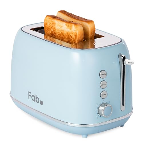 Fab Tostadora Pan Eléctrica de 800W: Ranura