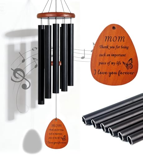Christmas Mom Gifts Wind Chimes for Outside 26 Windchimes Outdoors Mother Birthday Gifts from Daughter Son