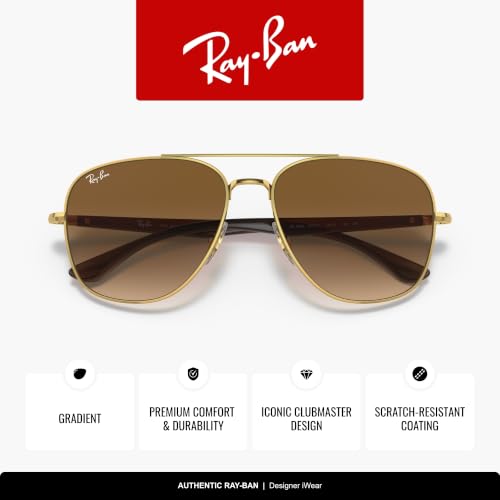 Image of Ray-Ban RB3683 Square Sunglasses for Men for Women