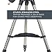 Celestron – AstroMaster 130EQ–MD Newtonian Reflector Telescope for Beginners – Aluminized Mirror – Motor Drive to Track Stars – Adjustable Tripod – Includes Eyepieces Plus Astronomy Software Package