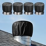 4 Pack Wind Turbine Roof Vent Cover 20